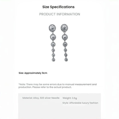 Pyramid (Earth Energy) & Sky Star Drop Earrings - Focus & Balance