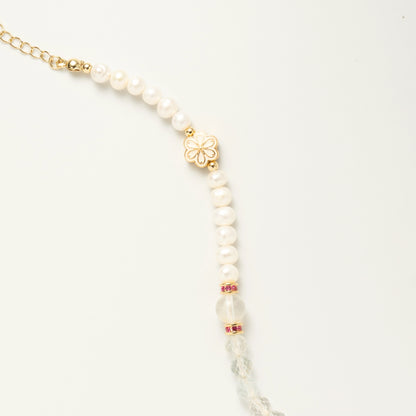 Experience the Mulstio philosophy: This April Birthstone Bracelet is designed to help you channel dynamic vitality while staying grounded in profound wisdom.